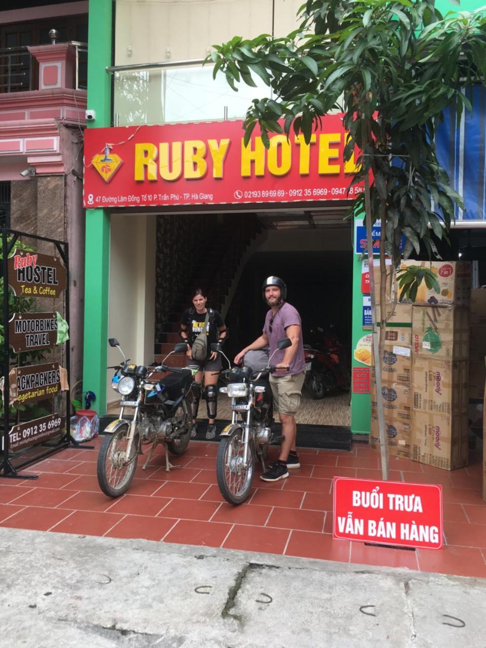 Ruby Hostel Ha Giang Exterior foto